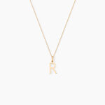 Pendentif Ionia Lettre Or Jaune - Pendentifs Famille | Histoire d&rsquo;Or