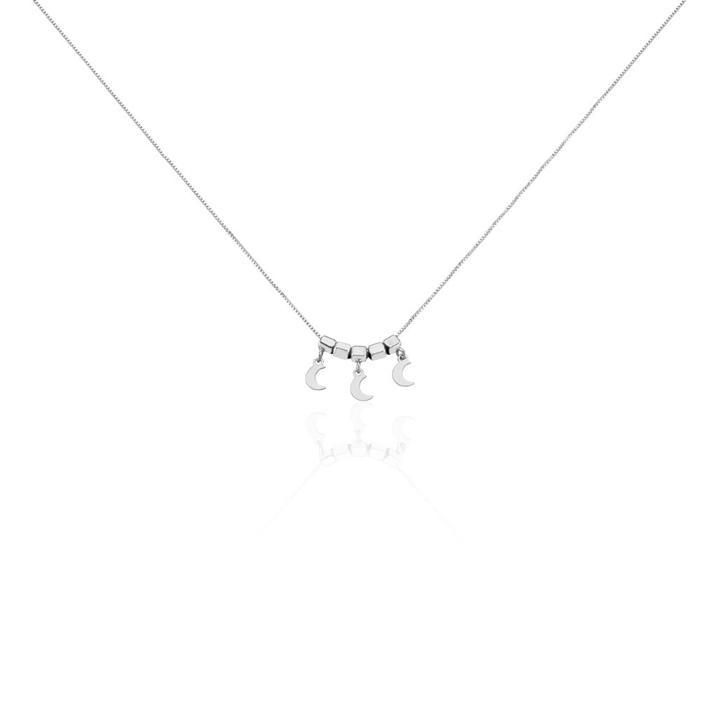 Collier Argent Blanc Olie - Colliers fantaisie Femme | Histoire d&rsquo;Or