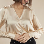 Collier Sautoir Timie Acier Blanc - Sautoirs Femme | Histoire d&rsquo;Or