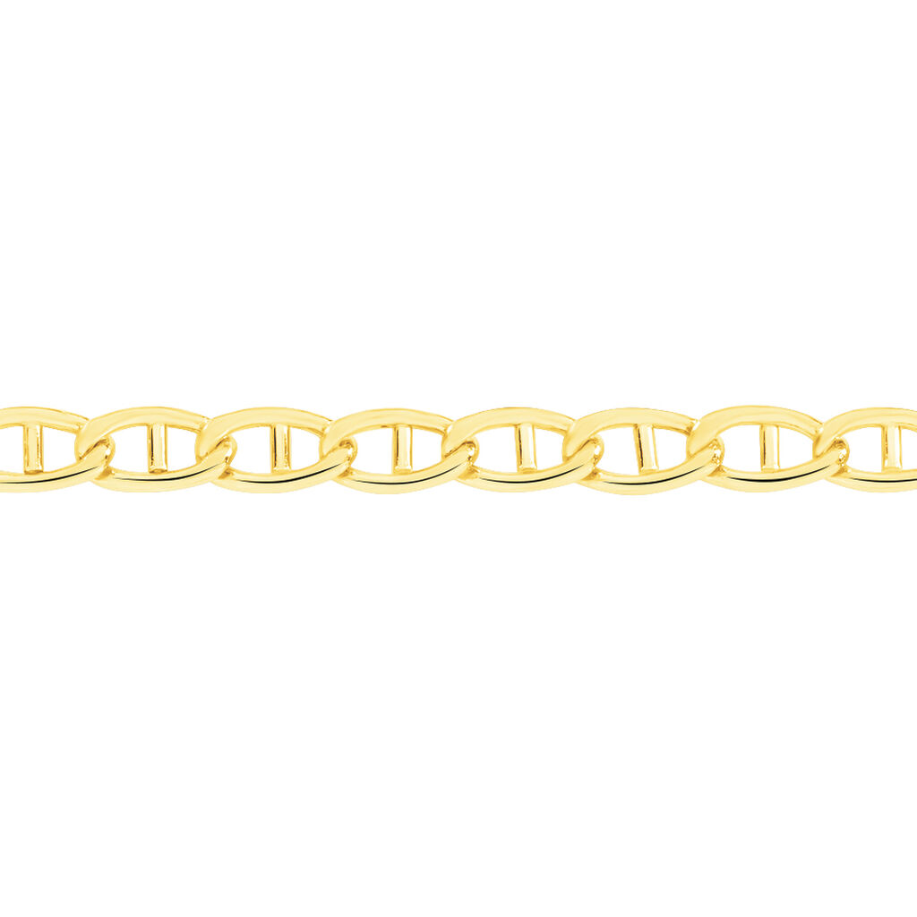 Collier Or Jaune Capucin Maille Marine - Chaines Femme | Histoire d&rsquo;Or