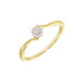 Bague Or Jaune Cerisette Diamant - Bagues avec pierre Femme | Histoire d’Or