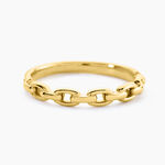 Bague Alexie Acier Jaune - Bagues fantaisie Femme | Histoire d&rsquo;Or