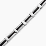 Bracelet Rene Acier Blanc - Bijoux sans pierre Homme | Histoire d&rsquo;Or