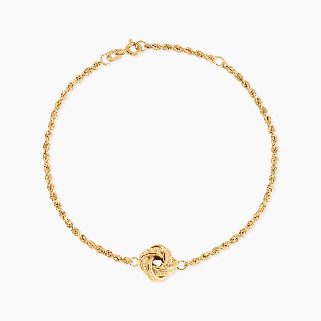 Bracelet Cordelia Or Jaune - Bijoux sans pierre Femme | Histoire d&rsquo;Or