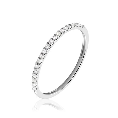 Bague Gizella Or Blanc Diamant - Alliances Femme | Histoire d’Or