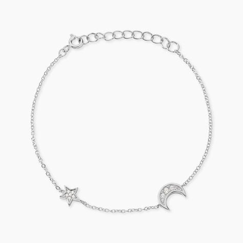 Bracelet Theoline Argent Blanc Oxyde De Zirconium - Bracelets Femme | Histoire d&rsquo;Or