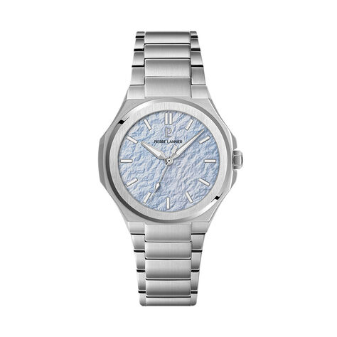 Montre Pierre Lannier Lannier Graphite Bleu Sky - Montres Homme | Histoire d&rsquo;Or