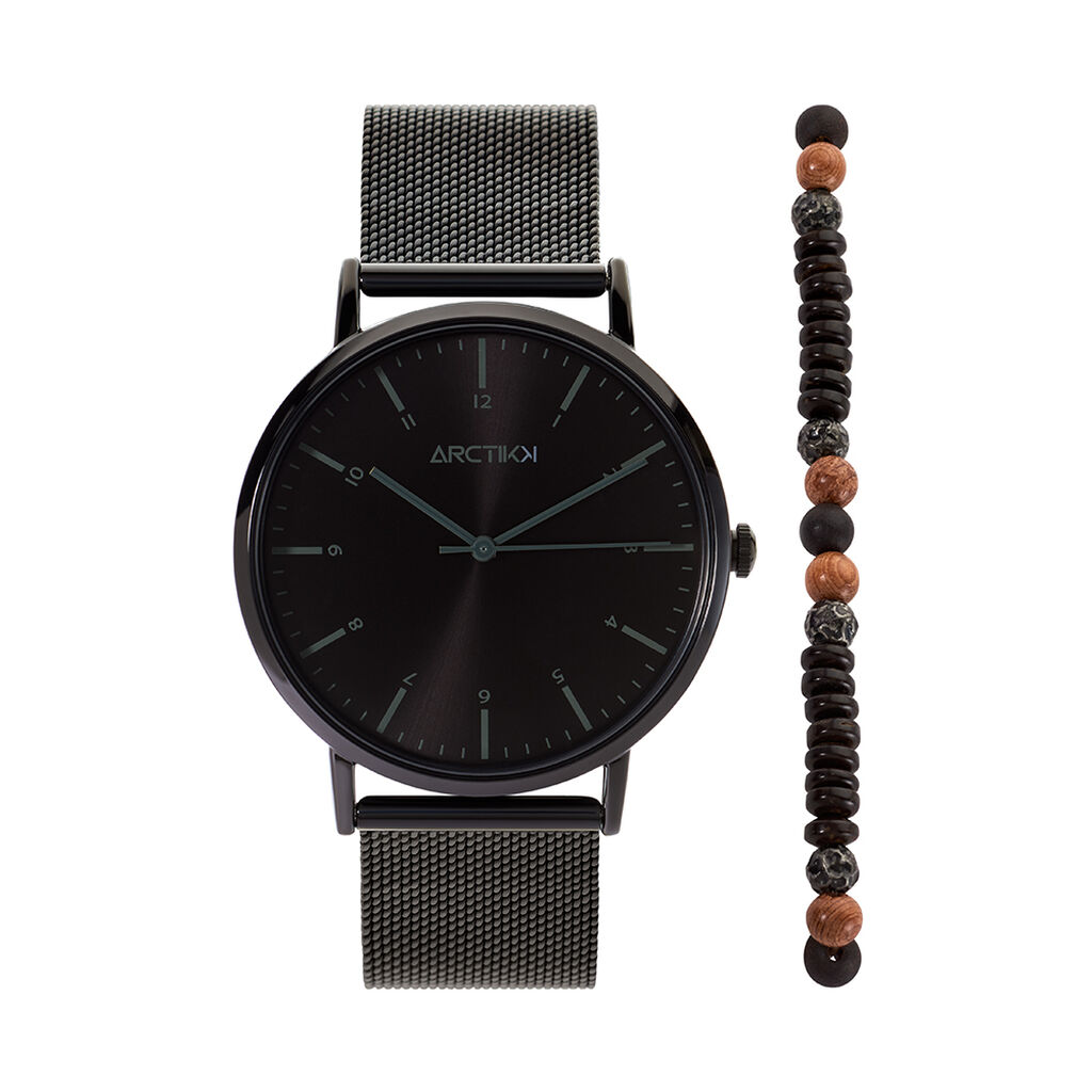 Coffret De Montre Arctik Dusk Noir - Montres Homme | Histoire d&rsquo;Or
