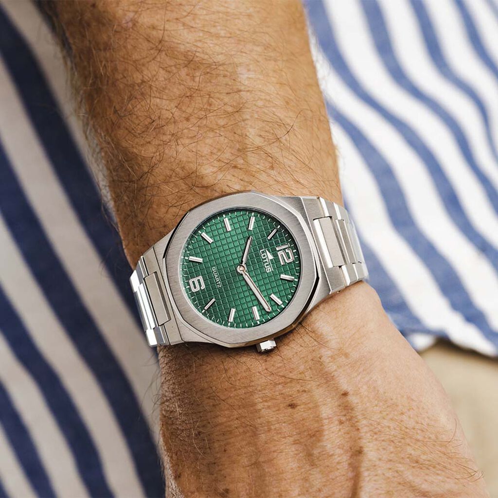 Montre Lotus Excellent Vert - Montres Homme | Histoire d’Or