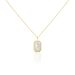 Collier Goddess Argent Doré Nacre - Colliers fantaisie Femme | Histoire d’Or