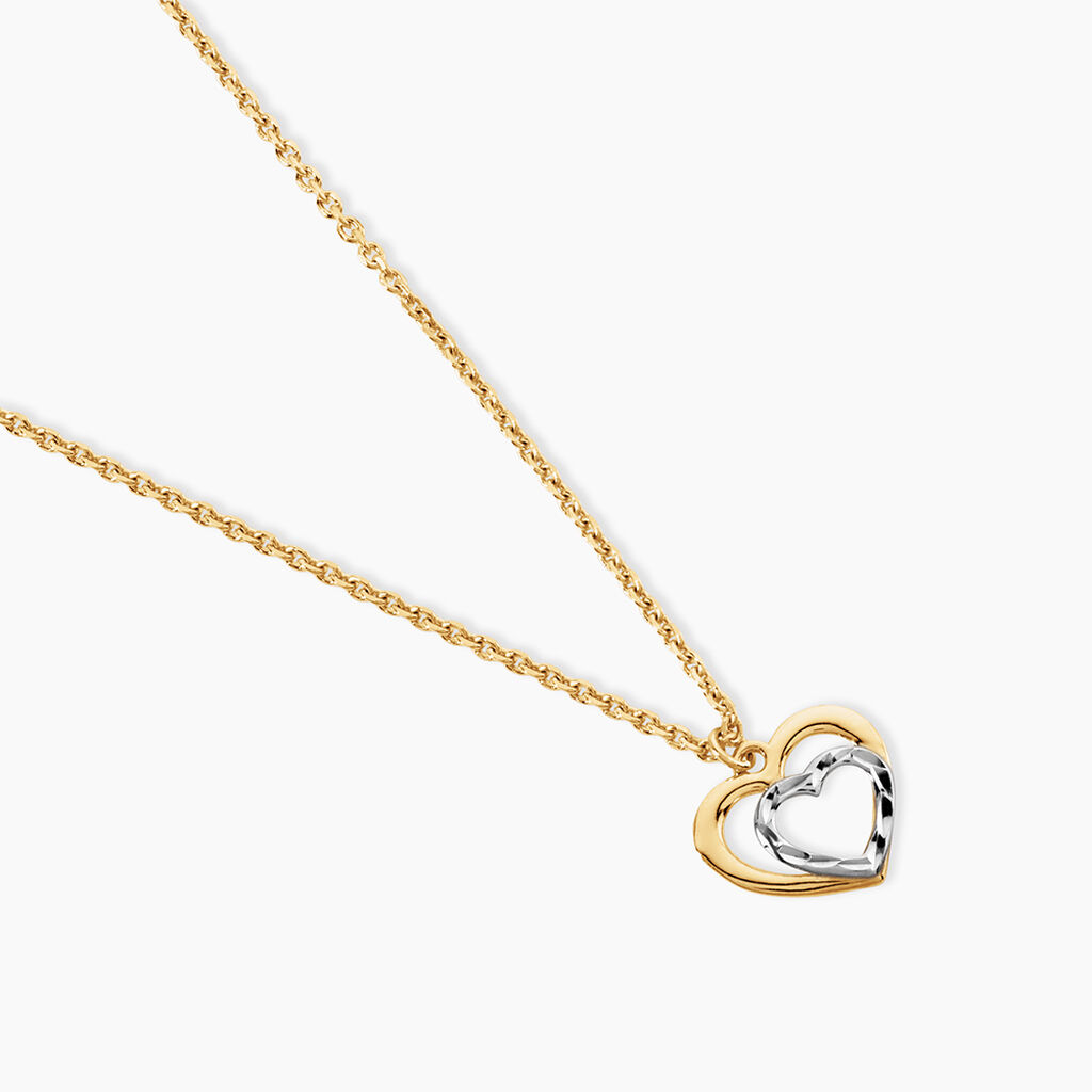 Collier Urzili Argent Dor&eacute; A L'Or 750/1000 - F&ecirc;te des m&egrave;res Femme | Histoire d&rsquo;Or