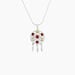 Collier Argent Blanc Lorena Ambre - Colliers Femme | Histoire d’Or