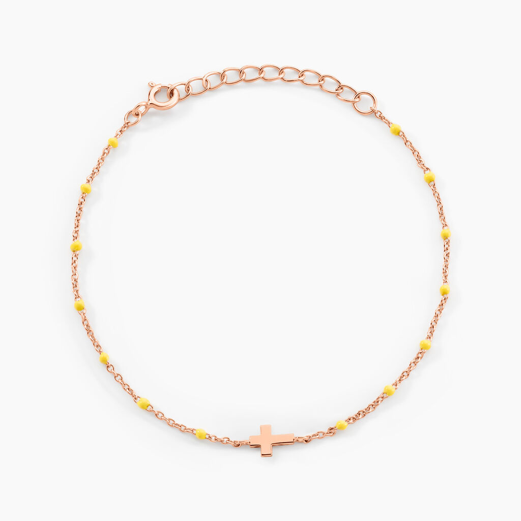 Bracelet Mimosa Argent Rose - Bracelets Femme | Histoire d’Or