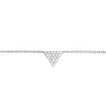 Bracelet Cassandre Argent Blanc Oxyde De Zirconium - Bracelets Femme | Histoire d&rsquo;Or