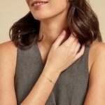 Bracelet Emotion Or Jaune Emeraude Diamant - Bracelets Femme | Histoire d&rsquo;Or