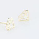 Boucles D'oreilles Puces Kais Or Jaune - Clous d'oreilles Femme | Histoire d&rsquo;Or