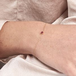 Bracelet Or Jaune Onora Rubis - Bracelets Femme | Histoire d’Or