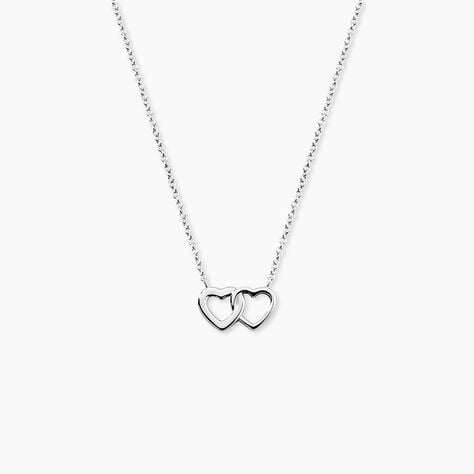 Collier Gena Argent Blanc - F&ecirc;te des m&egrave;res Femme | Histoire d&rsquo;Or