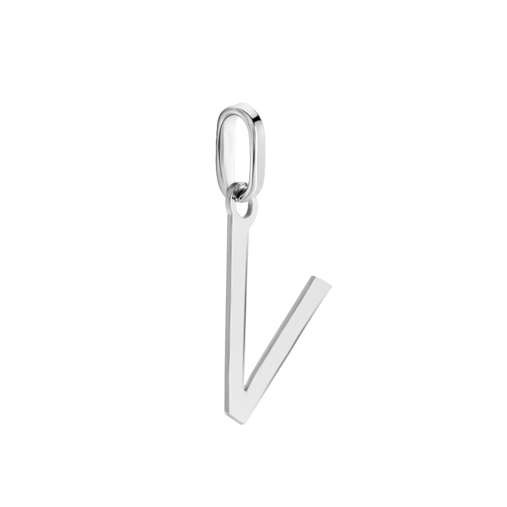 Pendentif Ionia Lettre Or Blanc - Pendentifs Famille | Histoire d&rsquo;Or