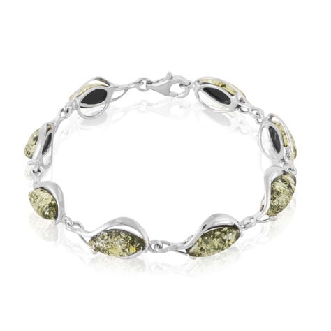 Bracelet Argent Blanc Marie-pauline Ambre - Bracelets Femme | Histoire d&rsquo;Or