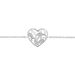 Bracelet Douglas Argent Blanc Oxyde De Zirconium - Bracelets Arbre de vie Femme | Histoire d’Or