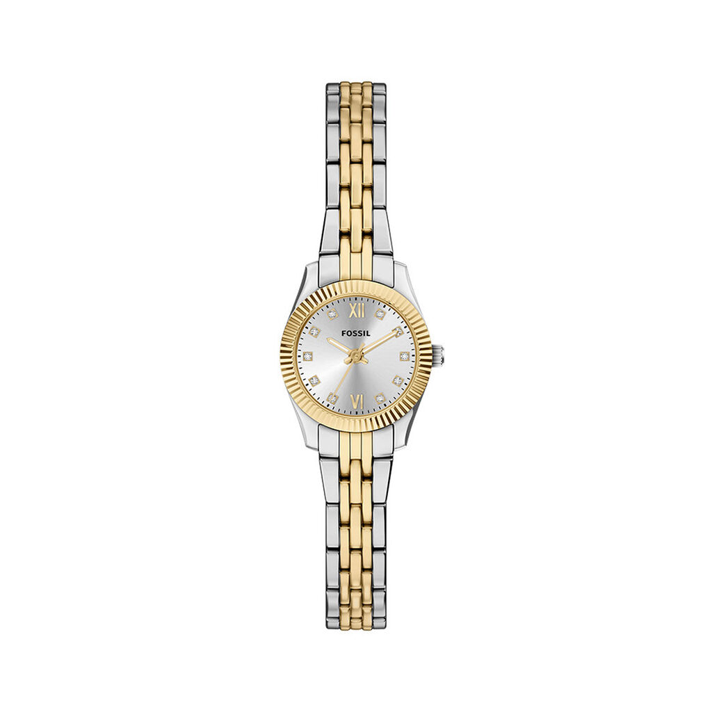 Montre Fossil Scarlette Micro Argent&eacute; - Montres Femme | Histoire d&rsquo;Or