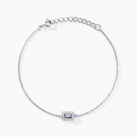 Bracelet Rio Argent Blanc Oxyde De Zirconium - Bracelets Femme | Histoire d&rsquo;Or
