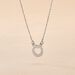 Collier Elenza Argent Blanc - Colliers fantaisie Femme | Histoire d’Or