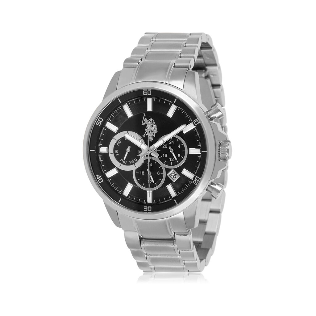 Montre U.s. Polo Assn. Noir - Montres Famille | Histoire d’Or