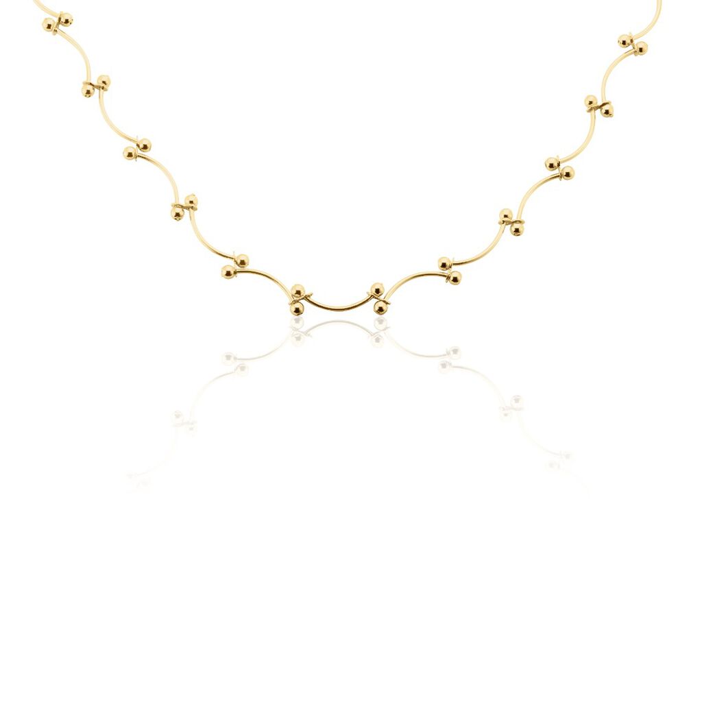 Collier Assma Plaqué Or Jaune