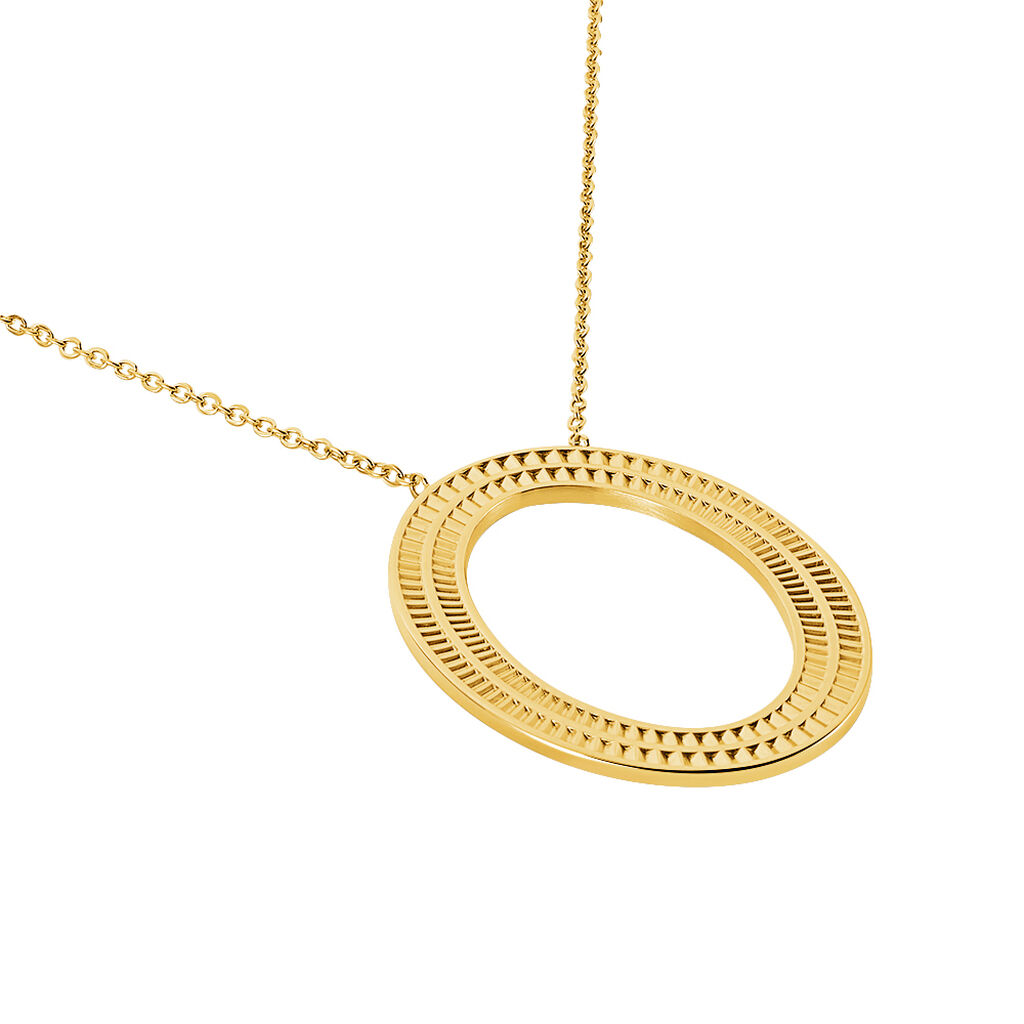 Collier Sautoir Agostino Acier Jaune - Sautoirs Femme | Histoire d’Or