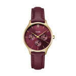 Montre Cluse Minuit Multifonction Cerise - Montres Femme | Histoire d&rsquo;Or