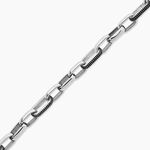Bracelet Cesare Acier Blanc - Bracelets Homme | Histoire d&rsquo;Or