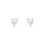 Boucles D'oreilles Puces Breana Argent Blanc Oxyde De Zirconium - Boucles d'oreilles fantaisie Femme | Histoire d&rsquo;Or