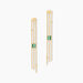 Boucles D'oreilles Pendantes Mirage Or Jaune Malachite - Boucles d'oreilles pendantes Femme | Histoire d’Or