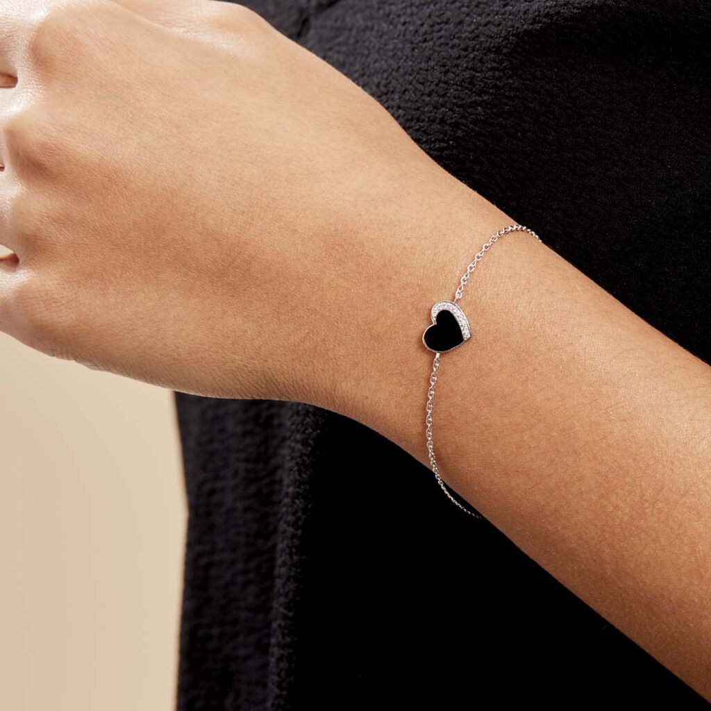 Bracelet Argent Leonilo Oxydes De Zirconium - Bracelets Femme | Histoire d’Or