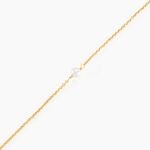 Bracelet Or Jaune Gentiane Perle - Bracelets Femme | Histoire d&rsquo;Or