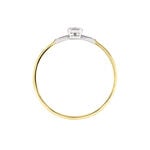 Bague Piers Or Jaune Diamant - Bagues avec pierre Femme | Histoire d&rsquo;Or