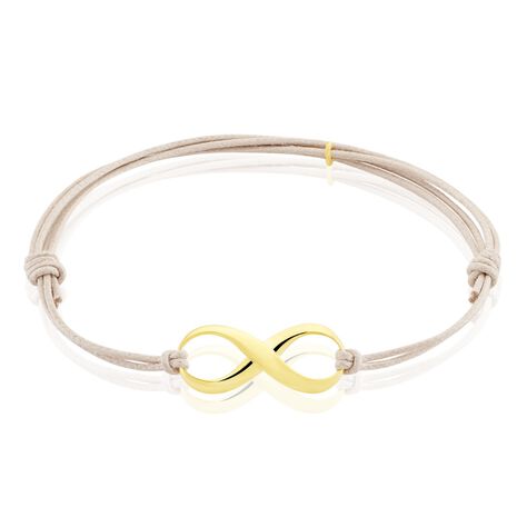 Bracelet Infini Or Jaune - Bracelets cordon Femme | Histoire d’Or