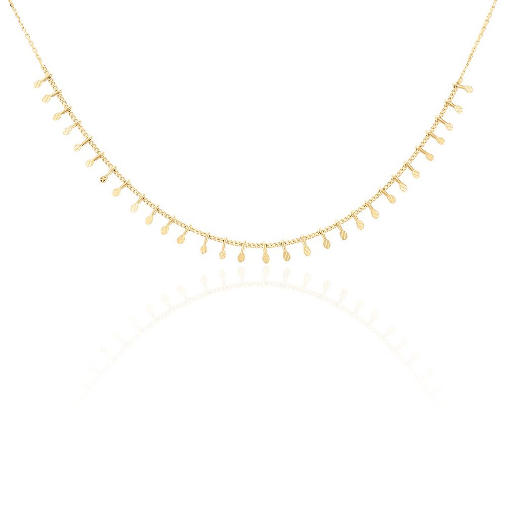 Collier Azteque Plaqué Or Jaune - Colliers Femme | Histoire d’Or