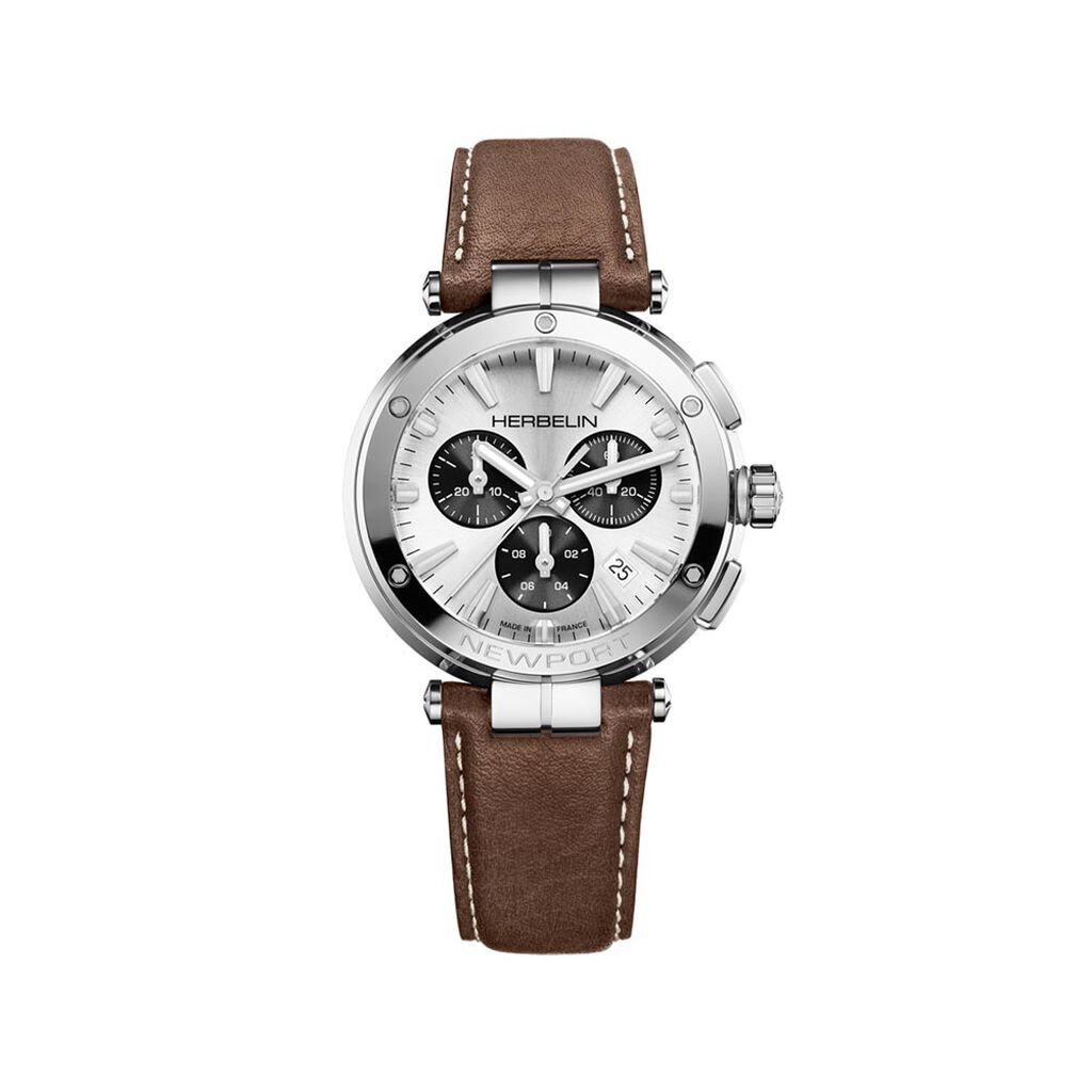 Montre Herbelin Newport Chrono Argenté - Montres Homme | Histoire d’Or