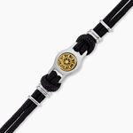 Bracelet Paulette Acier Blanc - Bracelets cordon Homme | Histoire d&rsquo;Or