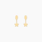 Boucles D'oreilles Pendantes Alphonsine Etoile Or Jaune - Boucles d'oreilles pendantes Femme | Histoire d&rsquo;Or