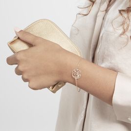 Bracelet Argent Rose Hita - Bracelets fantaisie Femme | Histoire d’Or