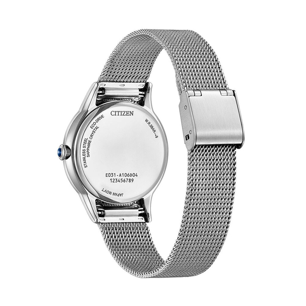 Montre Citizen L Nacre Blanche - Montres solaires Femme | Histoire d&rsquo;Or