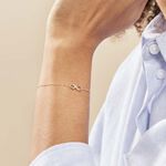 Bracelet Or Jaune Rosius Oxydes De Zirconium - Bracelets Femme | Histoire d&rsquo;Or