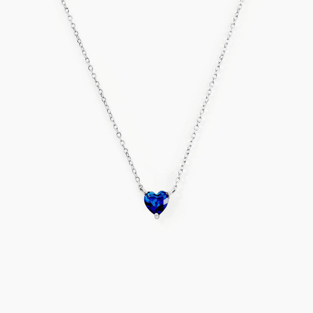 Collier Kelvyn Argent Blanc Oxyde - Colliers fantaisie Femme | Histoire d&rsquo;Or