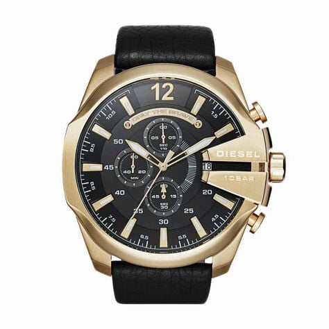 Montre Diesel Mega Chief Noir - Montres Homme | Histoire d’Or