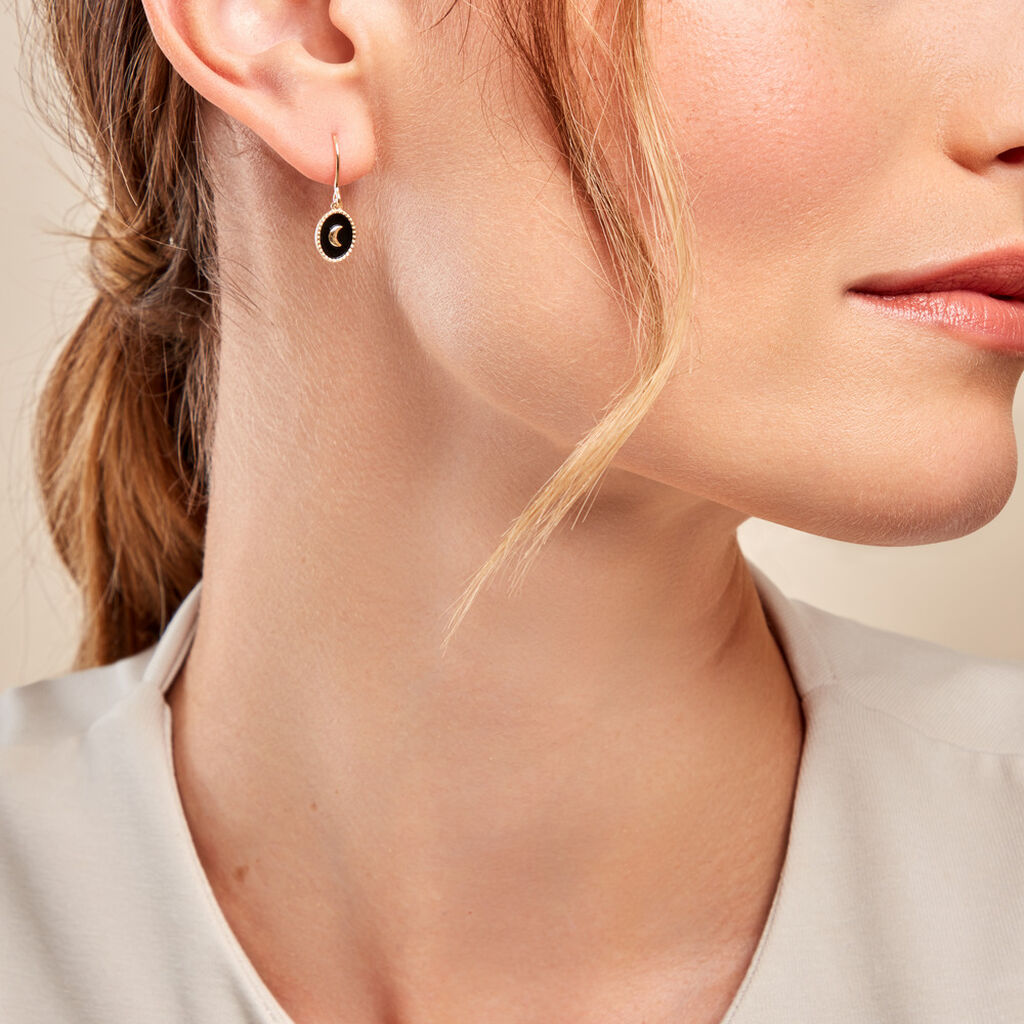 Boucles D'oreilles Pendantes Nebuleor Or Jaune - Boucles d'oreilles pendantes Femme | Histoire d’Or