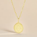 Pendentif Lamie Zodiaque Or Jaune - Pendentifs Zodiaque Unisex | Histoire d&rsquo;Or